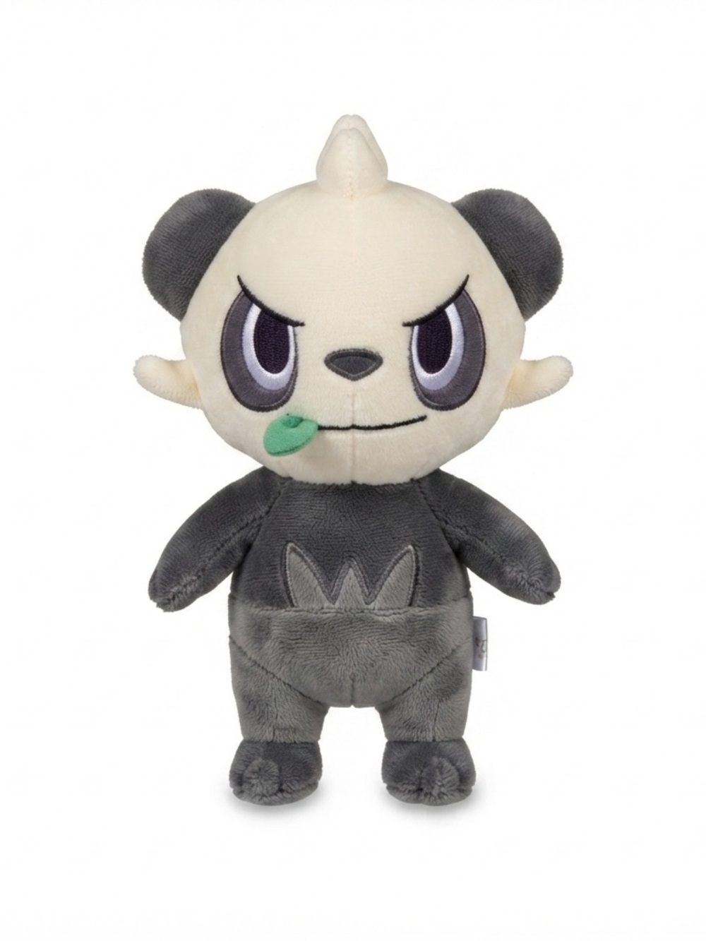 Pokémon Pancham Panda Plush Stuffed Animal Toy Gray White Wicked Cool Toys 8”